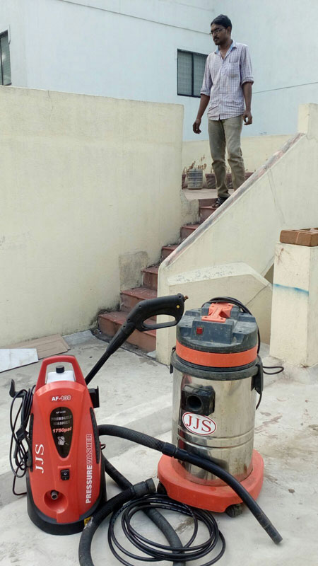 water tank cleaning
